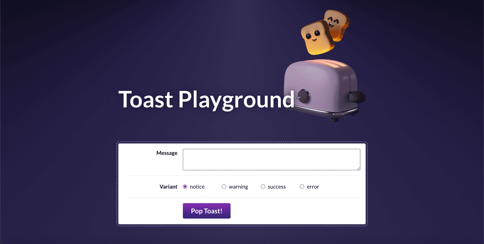 Toast Component